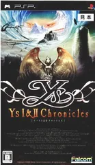 PSポータブル ソフト イースI&IIクロニクルズ(Ys I&II Chronicles) 日本ファルコム