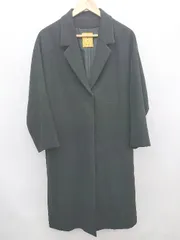 ◇ URBAN RESEARCH ROSSO シンプル 定番 秋冬 長袖 チェスターコート サイズF ブラック レディース P  【1308240006172】