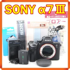 【中古】SONY a7III 本体 ★センサークリーニング済★ あ*い様 【SONY】α7Ⅲ（センサークリーニング済み）