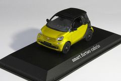 ノレブ 1/43 スマート フォーツー カブリオレ 2015 イエロー NOREV 1:43 Smart Fortwo cabrio Black-to-yellow / black B66960288