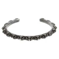 CHROME HEARTS (クロムハーツ) BANGLE CROSS クロスバンド シルバーブレスレット バングル シルバーのサムネイル