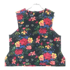 美品 コムデギャルソン ロング シャツ ブラウス 花柄 フラワー トップス M コムデギャルソン シャツCOMME des GARCONS SHIRT コットン
