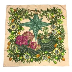 レア色】貴重 HERMES エルメス スカーフ カレ90 サラスヴァティ - メルカリ