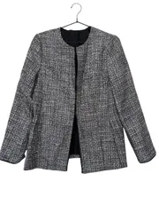 【美品】Leilian レリアン ジャケット 長袖 ツイード レディース Mサイズ D2