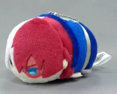 【中古】ぬいぐるみマスコット・ぬいぐるみバッジ 轟焦凍(ヒーローコスチュームver.) 「僕のヒーローアカデミア もちもちマスコット vol.2」 アニメイトBOX購入特典