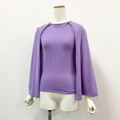 83f20 MYLAN Tokyo マイラントーキョー ケープカシミアニット カシミヤニット 総カシミア ニットケープ ポンチョ レディース 女性用 MY15AW-KR001 パープル カシミヤ100％