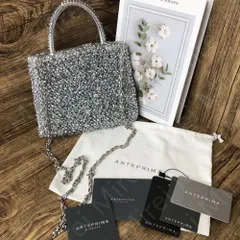 美品！ANTEPRIMAスタンダード ミニアトゥーラ ワイヤーバッグ　シルバー
