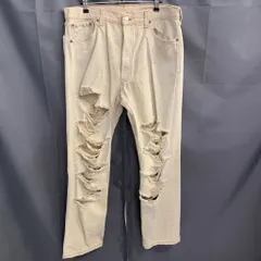 90s リーバイス Levis 501 アメリカ USA 製 White ホワイト Denim デニム Pants パンツ  白 サイズ No.I234
