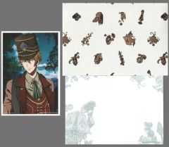 [중고] 종이 제품 (캐릭터) 쥬류 노스케 브로마이드 레터 세트 [이치 반 쿠지 아이돌리쉬 세븐 Wonderland in the dark] N상