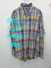 M ラルフローレン クラシック フィット CHECK 長袖 シャツ