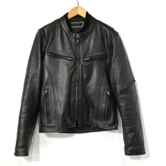 人気✨リューグーレザーズ ライダース　ブラック　ブラック　ラムレザー　サイズM 楽天市場】 Brand > Liugoo Leathers : レザージャケットの