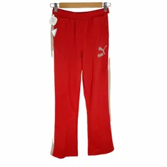 プーマ PUMA 23ss 別注トラックジャージフレアパンツ レディース JPN：M 