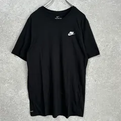 【NIKE】ナイキ（L）胸ロゴTシャツ＊ドライフィット＊DRI-FIT＊トレーニング＊ジム＊クルーネック＊シンプル
