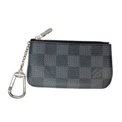 【真贋判定済】LOUIS VUITTON ルイヴィトン グラフィット ポシェットクレ N60155 ダミエグラフィット ウォレット B0407R399U