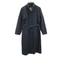 ロンドンフォグ 80s ヴィンテージ ステンカラーコート M ブラック London Fog レディース 古着 【240114】