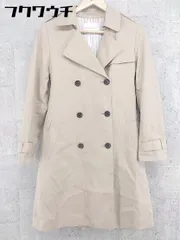 ■ ◎ URBAN RESEARCH アーバンリサーチ ベルト付 長袖 トレンチ コート サイズ38 ベージュ レディース  【中古】 【1002802076978】