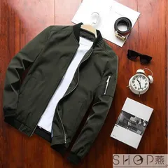 ジャケット MA-1 メンズ フライトジャケット ジャケット スタジャン ブルゾン アウター おしゃれ シンプル 春秋  tsuba64tsuba64