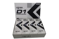 【新品】HONMA GOLF(本間ゴルフ) ゴルフボール 白 1ダース D1 DYNAMIC DISTANCE ゴルフ用品 2506-1035 新品