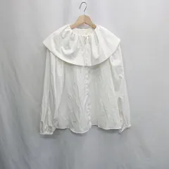 ◇ ⊂ ミラオーウェン ベーシック 長袖 ブラウス サイズ表記なし ホワイト系 レディース E  【1505130003796】