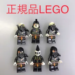 正規品 LEGO レゴ ニンジャゴー  ミニフィグ　6個　まとめ売り NH-702 ※NINJAGO　忍者　ドラゴンハンター　ヘビーメタル 361