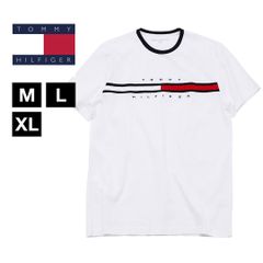 新品 未使用 並行輸入 TOMMY HILFIGER / トミー ヒルフィガー CORE TINO SS Tシャツ【215054】7849807 Optic White(100)