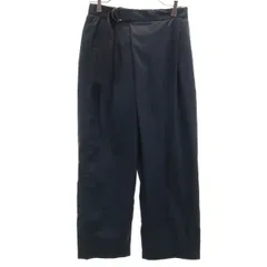 FRED PERRY フレッドペリー トラウザー ラップパンツ 10 ブラック レディース 古着