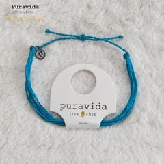 アンクレット プラヴィダ Pura Vida NEON BLUE Anklet つけっぱなし メンズ レディース ユニセックス アクセサリー