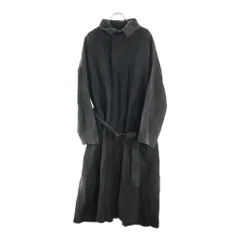 ISAMU KATAYAMA BACKLASH (イサムカタヤマバックラッシュ) ×RiBLE. WOOL COTTON LINEN TWILL GARMENT NATUERAL リブレ 天然染 オーバーコート 2021-02のサムネイル