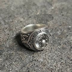 1時間限定価格（値段戻します）Engraved Oval Stone Ring 1時間限定価格（値段戻します）Engraved Oval Stone Ring - メルカリ