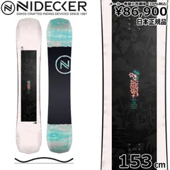 23-24 NIDECKER SENSOR PLUS SIDEKICK 153cm ナイデッカー センサープラス グラトリ 日本正規品 メンズ スノーボード 板単体 キャンバーのサムネイル