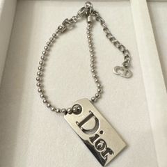 美品】ディオール 喜平チェーン ブレスレット シルバー アクセサリー