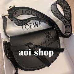 LOEWE　ロエベ ゲート ショルダーバッグ ミニ　ブラック