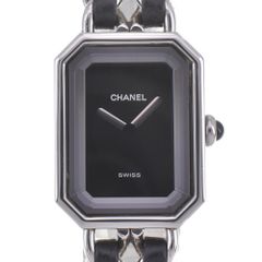 シャネル CHANEL H0451 プルミエール M SS/レザー クォーツ レディース 美品 D#141918