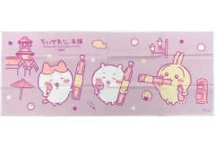 【中古】タオル・手ぬぐい ちいかわ＆ハチワレ＆うさぎ(お菓子) てぬぐい 「ちいかわ なんか小さくてかわいいやつ」 ちいかわもぐもぐ本舗 川越店限定