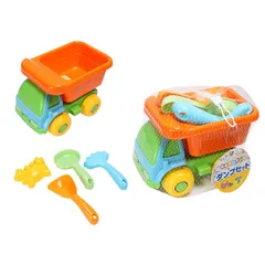 砂場遊び お砂場セット ダンプカー （ スコップ ジョウロ ジョーロ のりもの 外遊び プレゼント 遊び道具 おもちゃ ）