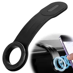 GOKEI 車載用スマホホルダー スマホホルダー 車載対応 MagSafe対応 車載 スマホスタンド 超強磁力 車用 スマートフォンホルダー スマホ ホルダー スタンド 360度回転 マグリング付属 無段階角度調節 車用スマホホルダー 3M粘着テープ 車載 1