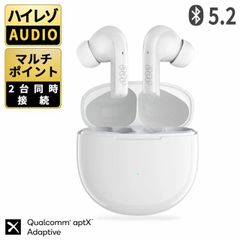 【QCY-T18 ハイレゾ マルチポイント 2台同時接続】 完全ワイヤレス bluetooth イヤホン iphone 高音質 通話可能 カナル 小型 かわいい ノイズキャンセリング 30H再生 長時間 通話 防水 スポーツ ランニング android 対応