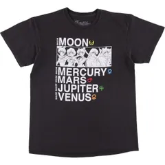 古着 SAILOR MOON 美少女戦士セーラームーン アニメ キャラクタープリントTシャツ メンズM相当/eaa577244