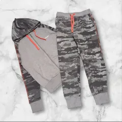 2点セット✨【ディーゼル】DIESEL（S）スウェット パーカー 総柄 カモフラ