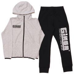 GINGA ジンガ 2024110802 スウェット　パーカー　パンツ　上下セット　セットアップ　リラックスウェア　ルームウェア