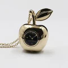 マークジェイコブス MJ01 20179308 ペンダントウォッチ アップル QZ ブラック文字盤 メンズ/レディース腕時計 TKD 2000000 NSK