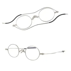 【新品】 SHIORI 老眼鏡 薄型リーディンググラス SI-05-1+1.50 ラウンドタイプ シルバー