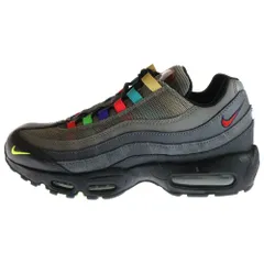 NIKE (ナイキ) AIR MAX 95 SE TV COLOR BARS エア マックス 95 カラー バーズ ローカットスニーカー グレー US8.5/26.5cm CW6575-001