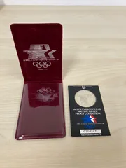 726 【おまとめ3点】 1983年 ロサンゼルスオリンピック 1ドル銀貨 .900