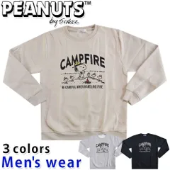 スヌーピー 裏起毛 トレーナー メンズ スウェット グッズ PEANUTS S1344-119B