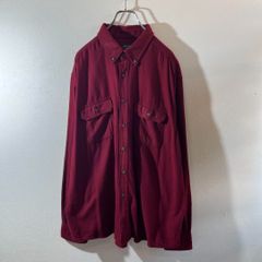 HUDSON & BARROW チェック柄フランネルシャツ Lサイズ