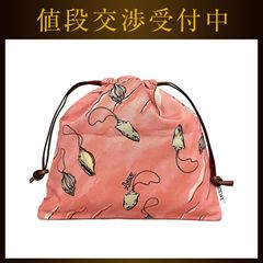 LOEWE ロエベ ドローストリングバッグ イエロー 巾着 ポーチ