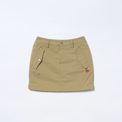 【認定リユース品】水ビ無地　ミニ丈スカート