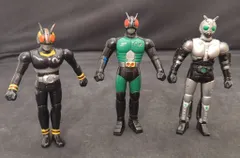 バンダイ ミニソフビ3体セット 仮面ライダーBLACK RX サンアタックセット