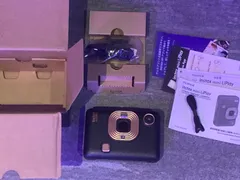 ほぼ未使用品 富士フイルム(FUJIFILM) チェキ インスタントカメラ/スマホプリンター instax mini LiPlay エレガントブラック INS MINI HM1 ELEGANT BLACK
